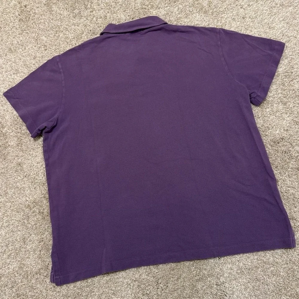 Polo Ralph Lauren Custom‎ Fit Polo | Purple Vintage Wash | Large